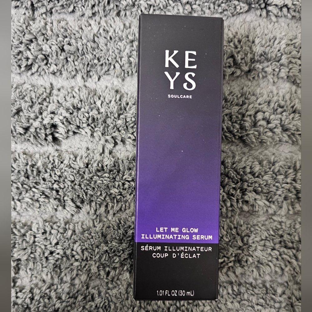 Keys Soulcare Let Me Glow Illuminating Serum - 1 oz NEW